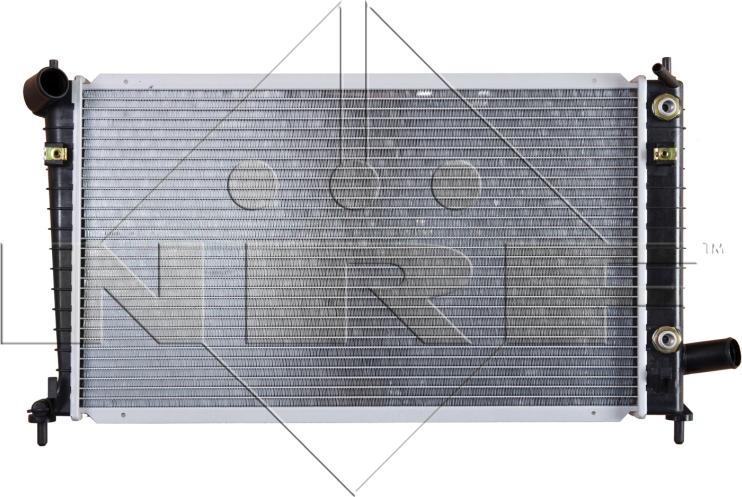 CARRO 702006310 - Radiator, engine cooling car-mod.net