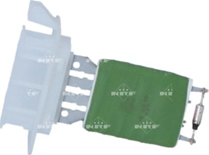 NRF 342067 - Resistor, interior blower car-mod.net