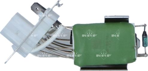 NRF 342038 - Resistor, interior blower car-mod.net