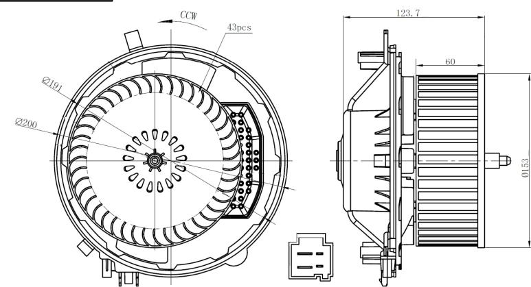 NRF 34283 - Interior Blower car-mod.net