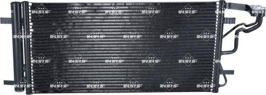 NRF 350591 - Condenser, air conditioning car-mod.net