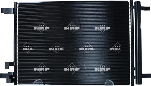 NRF 350545 - Condenser, air conditioning car-mod.net