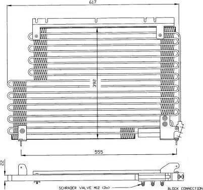 NRF 35192 - Condenser, air conditioning car-mod.net