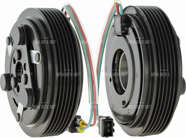 NRF 380166 - Magnetic Clutch, air conditioner compressor car-mod.net