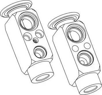 NRF 38395 - Expansion Valve, air conditioning car-mod.net