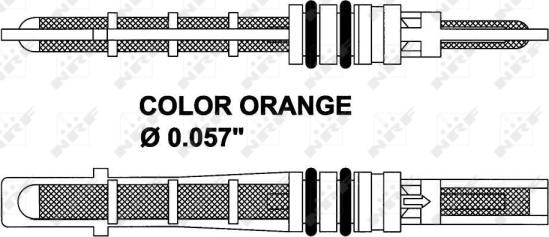 NRF 38209 - Expansion Valve, air conditioning car-mod.net