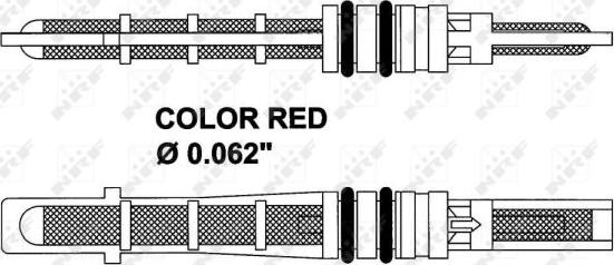 NRF 38208 - Expansion Valve, air conditioning car-mod.net