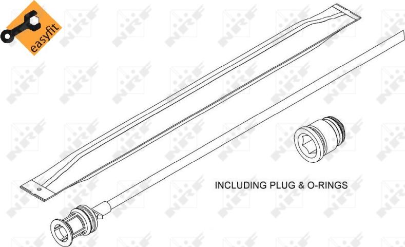 NRF 33350 - Dryer, air conditioning car-mod.net