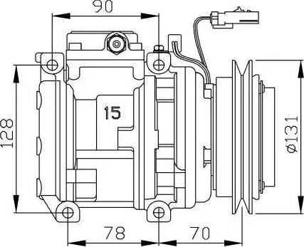 NRF 32452G - Compressor, air conditioning car-mod.net