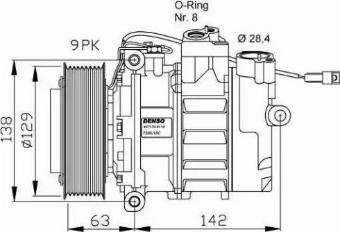 NRF 32413G - Compressor, air conditioning car-mod.net