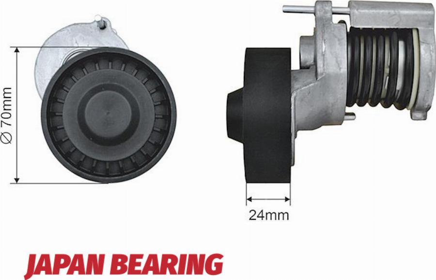 NTY RNK-AU-029 - Pulley, v-ribbed belt car-mod.net
