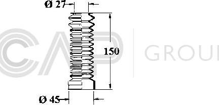 OCAP 1211086 - Bellow, steering car-mod.net