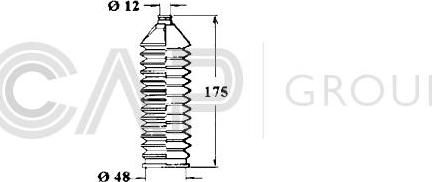 OCAP 1211271 - Bellow, steering car-mod.net