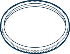 OE Germany 01 0331 352001 - Ring Gear, flywheel car-mod.net