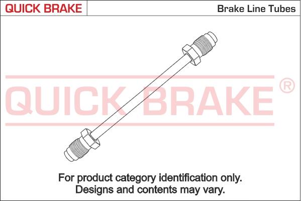 OJD Quick Brake CU-0540A-A - Brake Lines car-mod.net