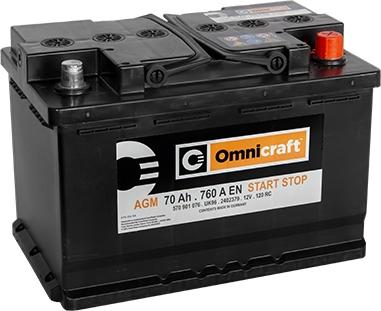 Omnicraft 2402379 - Starter Battery car-mod.net