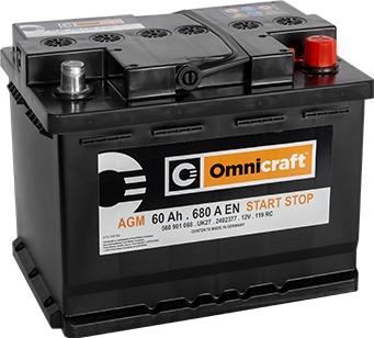 Omnicraft 2402377 - Starter Battery car-mod.net