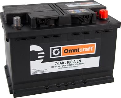 Omnicraft 2130412 - Starter Battery car-mod.net
