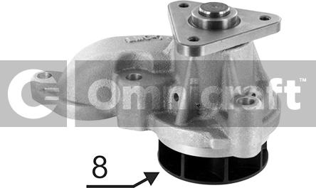 Omnicraft 2317081 - Water Pump car-mod.net