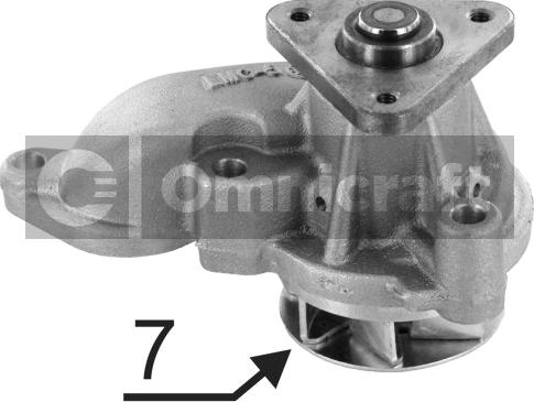 Omnicraft 2317032 - Water Pump car-mod.net
