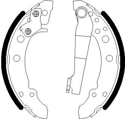 Omnicraft 2255656 - Drum Brake Shoe Set car-mod.net