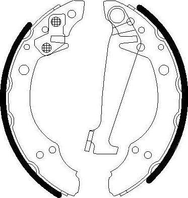 Omnicraft 2255633 - Drum Brake Shoe Set car-mod.net