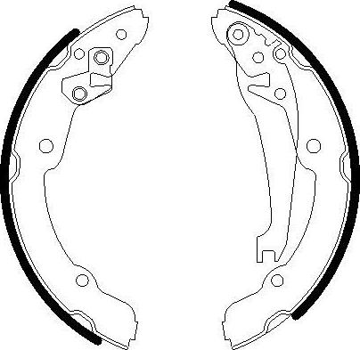 Omnicraft 2255782 - Drum Brake Shoe Set car-mod.net