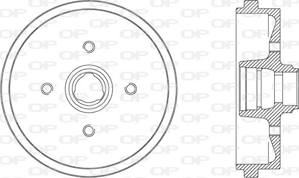 Open Parts BAD9010.40 - Brake Drum car-mod.net