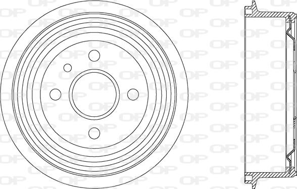 Open Parts BAD9018.20 - Brake Drum car-mod.net