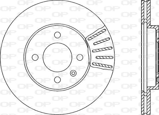 Open Parts BDA1579.20 - Brake Disc car-mod.net