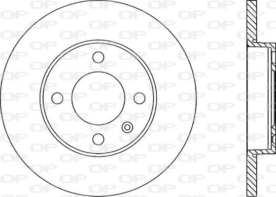 Open Parts BDA1574.10 - Brake Disc car-mod.net