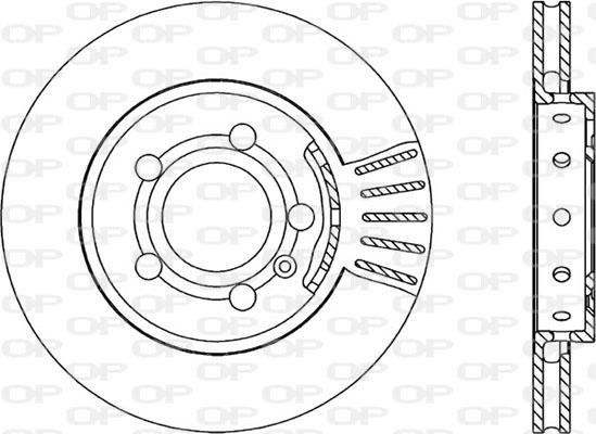 AUGROS 5971391P - Brake Disc car-mod.net
