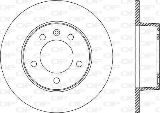 Open Parts BDA2001.10 - Brake Disc car-mod.net