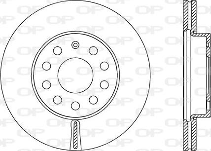 ALLIED NIPPON AND6395 - Brake Disc car-mod.net