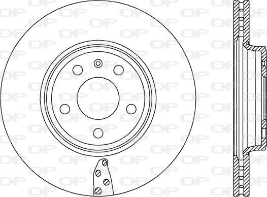 Open Parts BDR2485.20 - Brake Disc car-mod.net