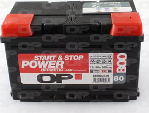 Open Parts BS080L4.00 - Starter Battery car-mod.net