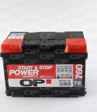 Open Parts BS070L3.00 - Starter Battery car-mod.net