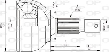 Open Parts CVJ5695.10 - CV Joint Kit, drive shaft car-mod.net