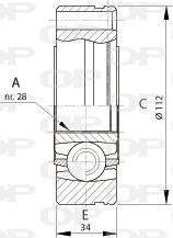 Open Parts CVJ5693.20 - CV Joint Kit, drive shaft car-mod.net