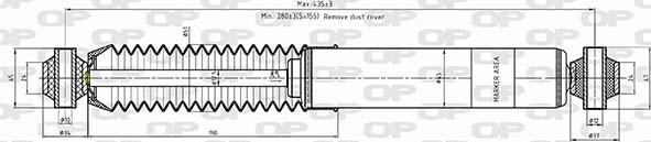 Open Parts SAB8591.32 - Shock Absorber car-mod.net