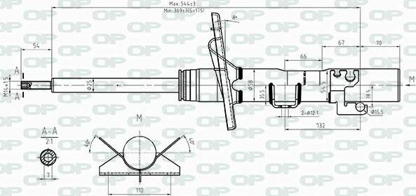 Open Parts SAB8516.31 - Shock Absorber car-mod.net