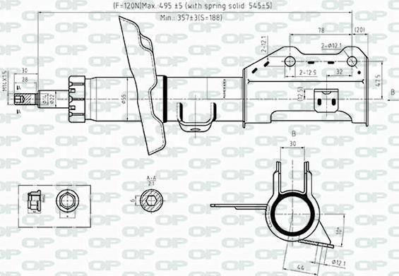 Open Parts SAB8518.31 - Shock Absorber car-mod.net