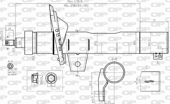 Open Parts SAB8589.31 - Shock Absorber car-mod.net