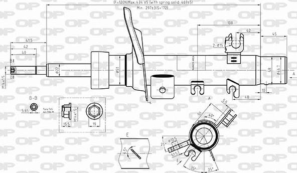 Open Parts SAB8580.31 - Shock Absorber car-mod.net