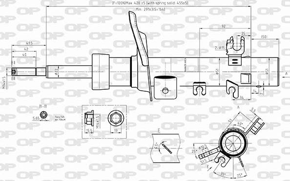 Open Parts SAB8578.31 - Shock Absorber car-mod.net