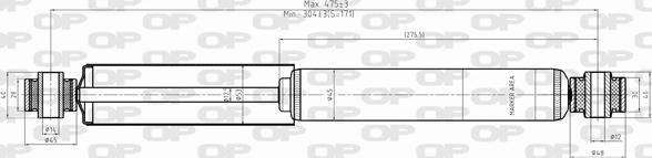 Open Parts SAB8338.32 - Shock Absorber car-mod.net