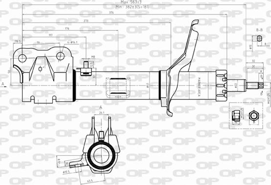 Open Parts SAB8326.31 - Shock Absorber car-mod.net