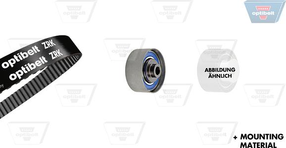 Optibelt KT 1627 - Timing Belt Set car-mod.net