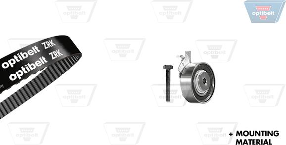 Optibelt KT 1002 - Timing Belt Set car-mod.net