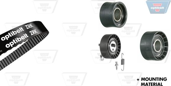 Optibelt KT 1011 - Timing Belt Set car-mod.net